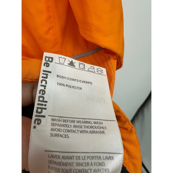 Sugoi Mens Orange Zap Jacket Size M Cycling Windbreaker Outdoors Rain Repellent - Picture 9 of 11